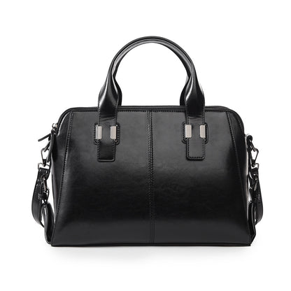 Biker-Style Tote – Spacious Shoulder Bag for Work & Commute